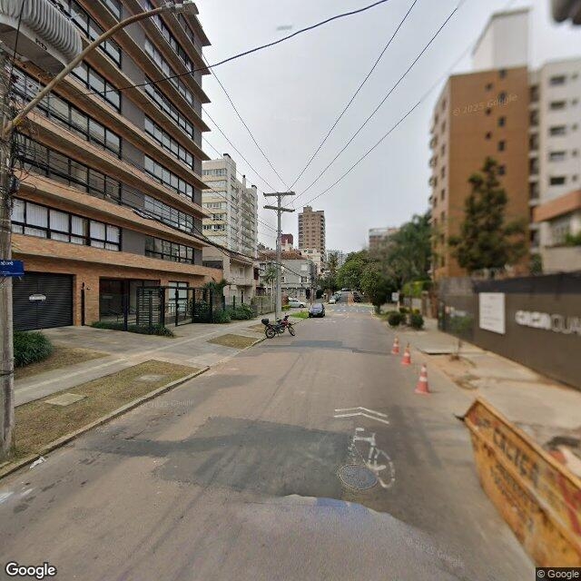 Imagem estática do "Street View" da localização