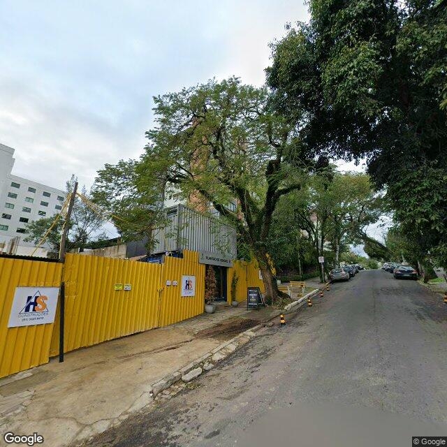 Imagem estática do "Street View" da localização