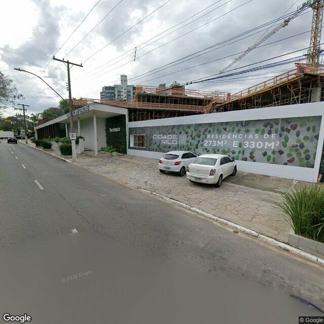 Imagem estática do "Street View" da localização