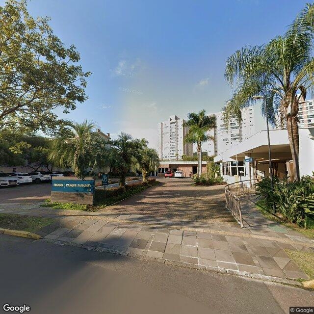 Imagem estática do "Street View" da localização