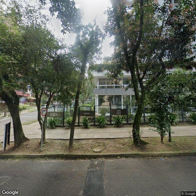 Imagem estática do "Street View" da localização