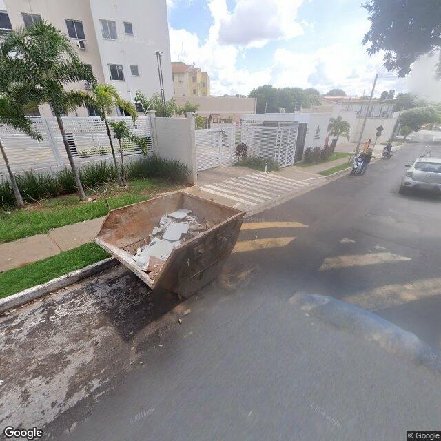 Imagem estática do "Street View" da localização