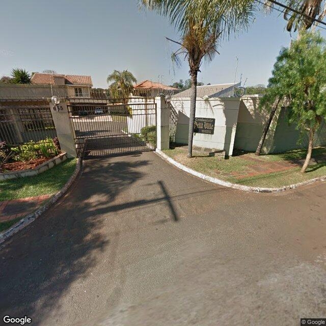 Imagem estática do "Street View" da localização