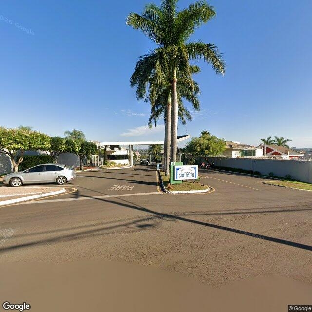 Imagem estática do "Street View" da localização