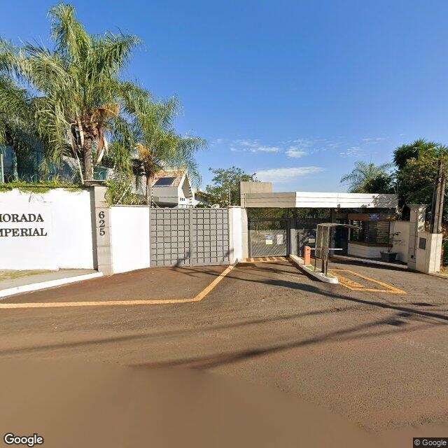 Imagem estática do "Street View" da localização