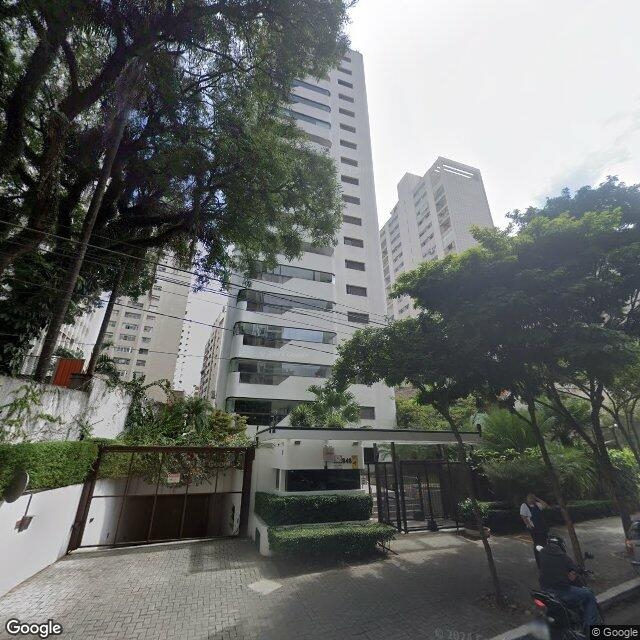 Imagem estática do "Street View" da localização