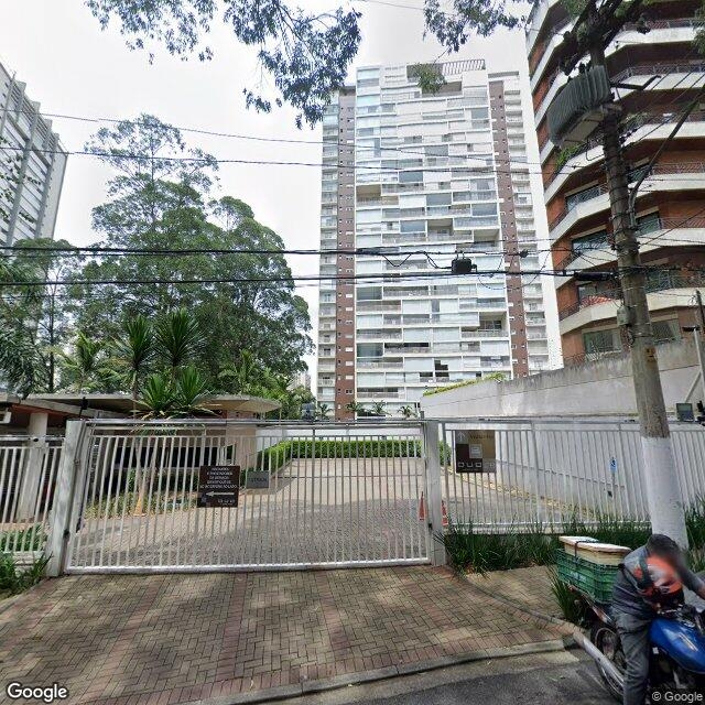 Imagem estática do "Street View" da localização