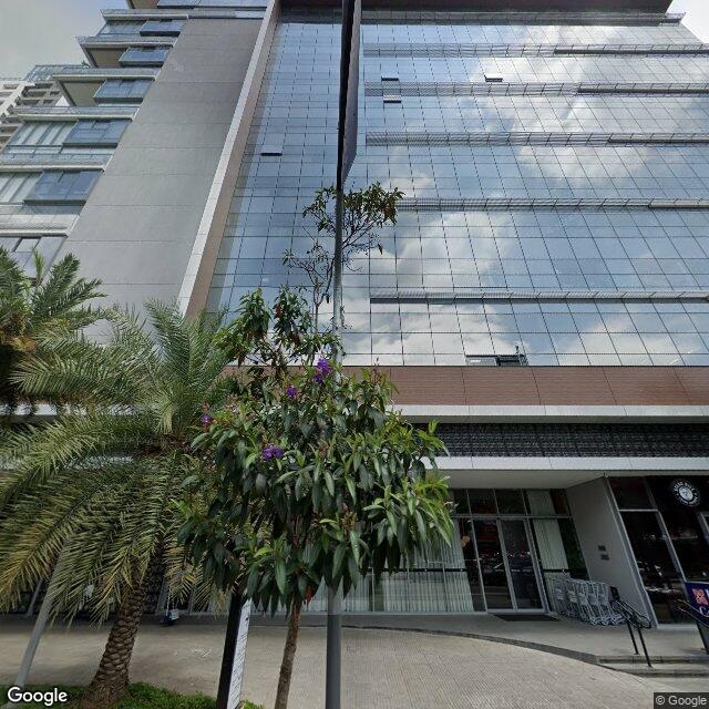 Imagem estática do "Street View" da localização