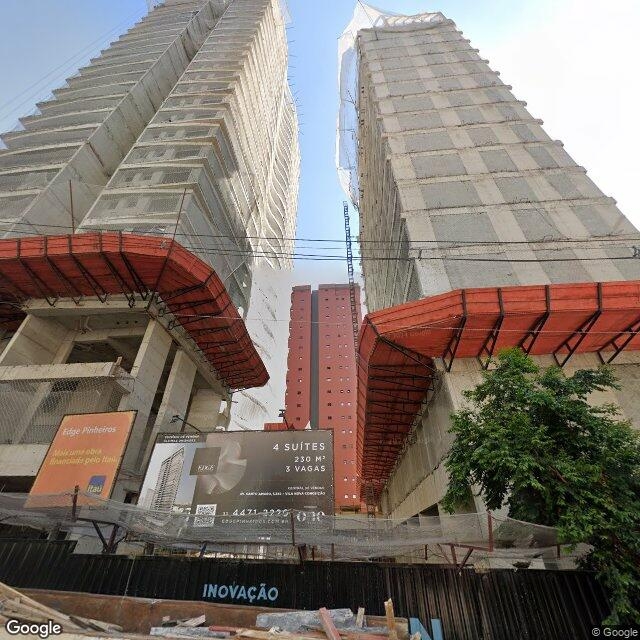 Imagem estática do "Street View" da localização