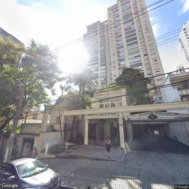 Imagem estática do "Street View" da localização