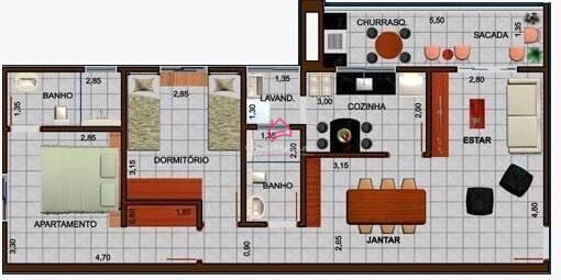 Apartamento para alugar com 2 quartos, 88m² - Foto 10