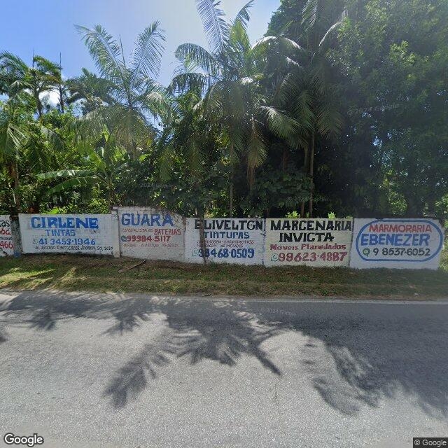 Imagem estática do "Street View" da localização