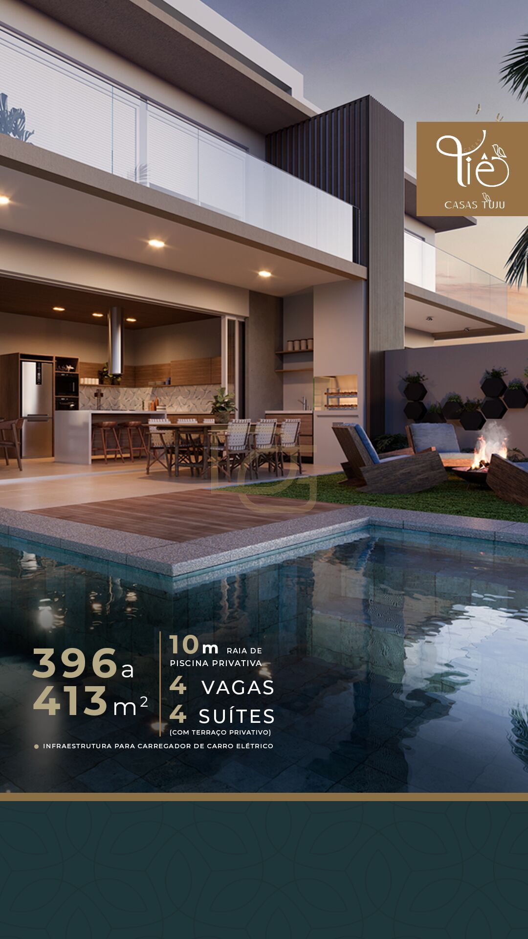 Casa de Condomínio à venda com 4 quartos, 399m² - Foto 9