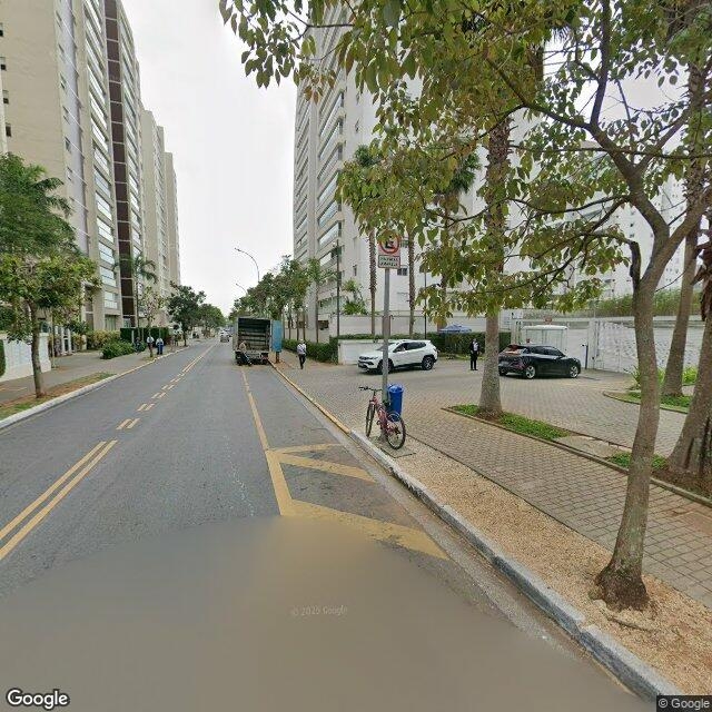 Imagem estática do "Street View" da localização