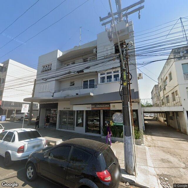 Imagem estática do "Street View" da localização