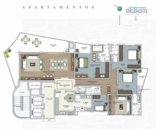 Apartamento à venda com 4 quartos, 209m² - Foto 11