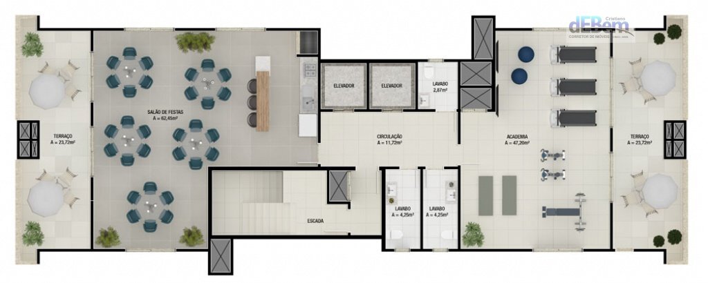 Apartamento à venda com 3 quartos, 90m² - Foto 7