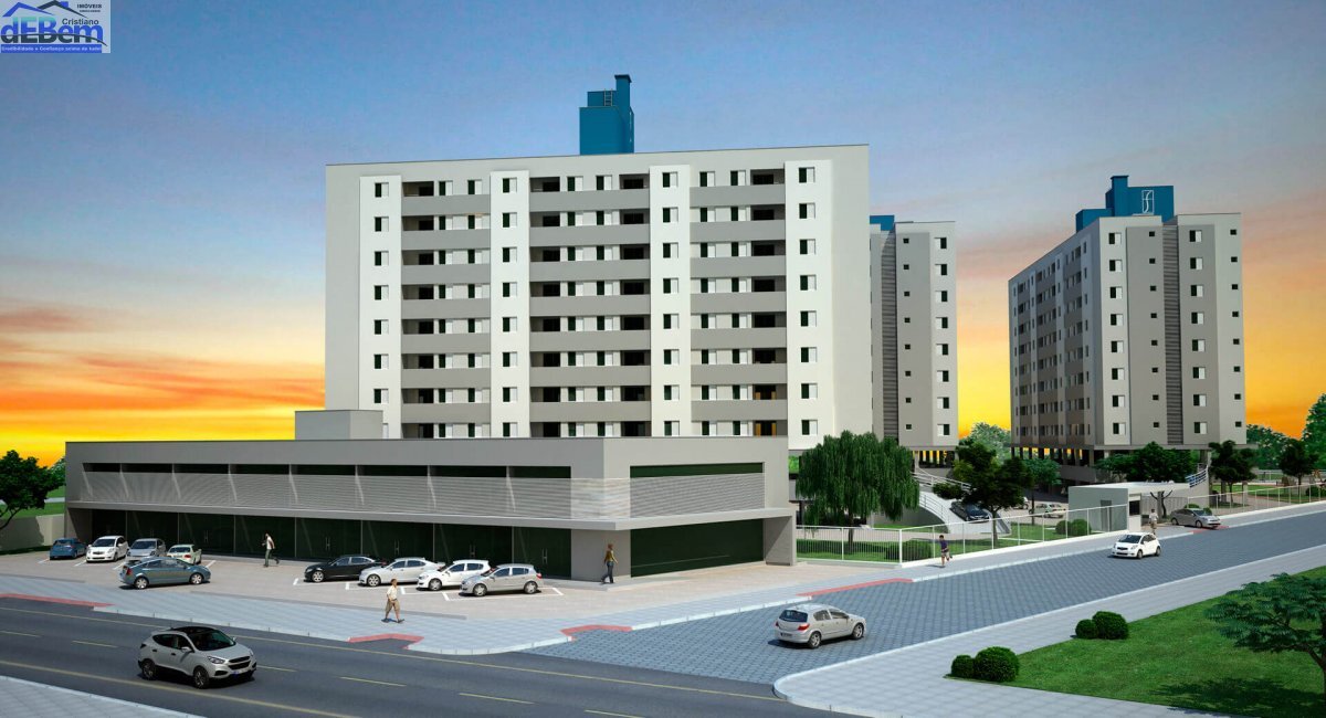 Apartamento à venda com 2 quartos, 59m² - Foto 2