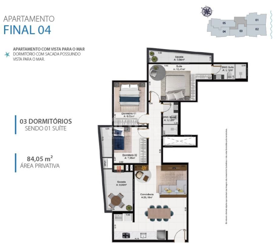 Apartamento, 3 quartos, 84 m² - Foto 15