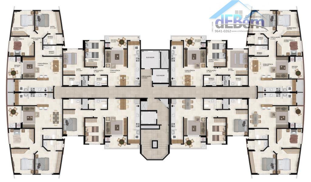 Apartamento à venda com 3 quartos, 95m² - Foto 16