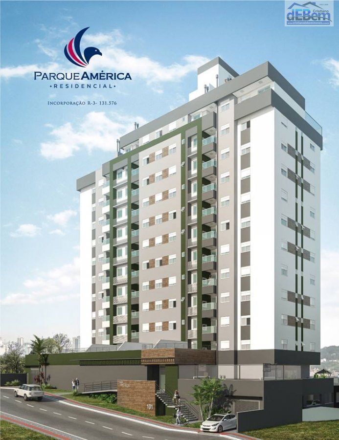 Apartamento à venda com 3 quartos, 73m² - Foto 1