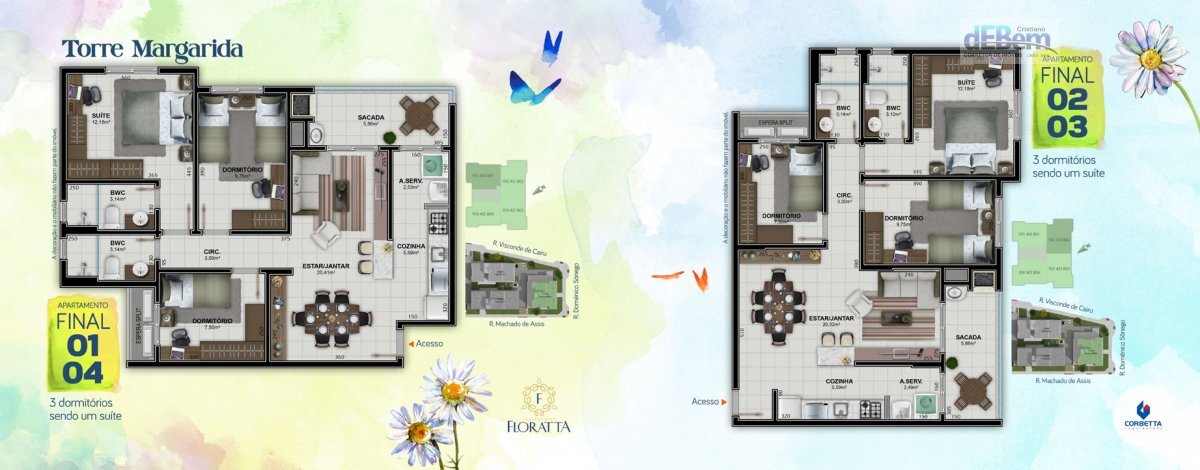 Apartamento à venda com 2 quartos, 67m² - Foto 8