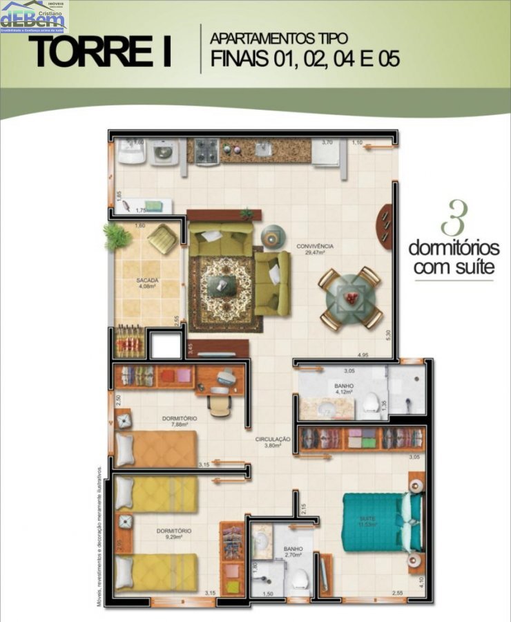 Apartamento à venda com 3 quartos, 86m² - Foto 10