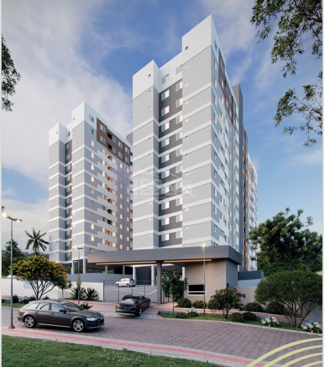 Apartamento à venda com 3 quartos, 73m² - Foto 1