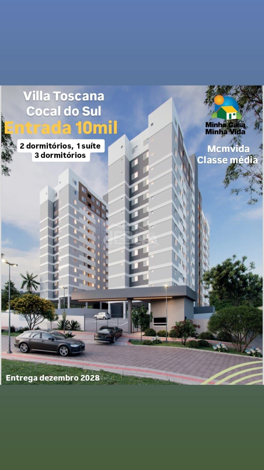 Apartamento à venda com 3 quartos, 73m² - Foto 2