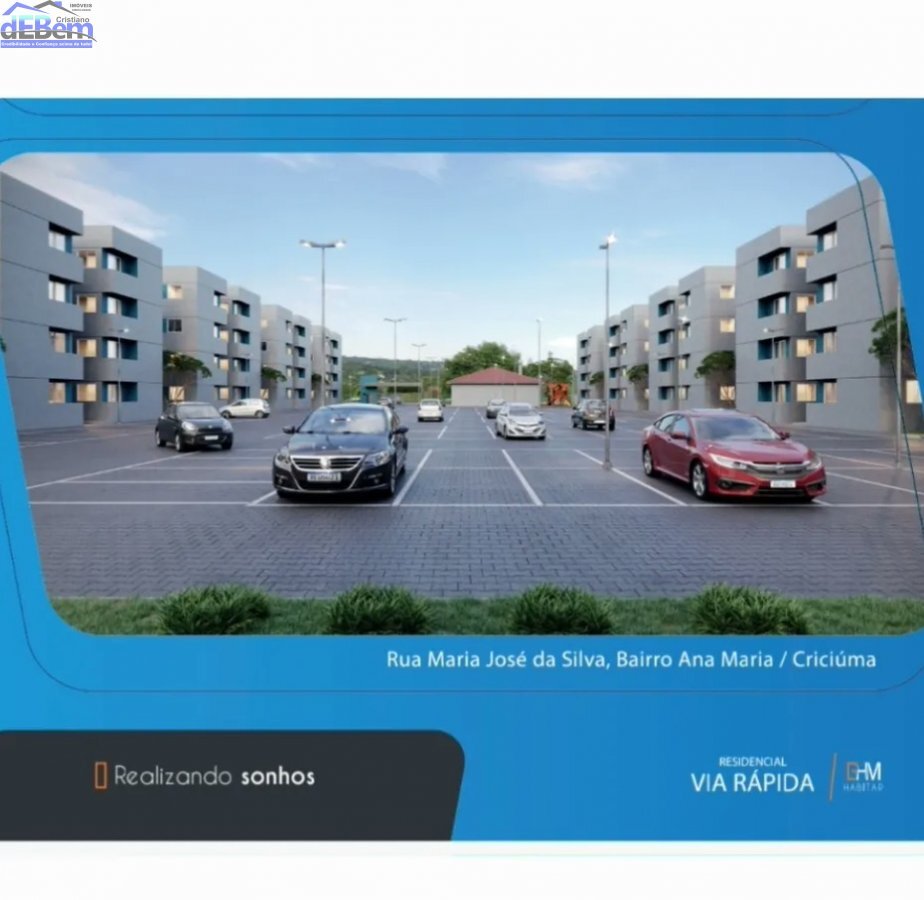 Apartamento à venda com 2 quartos, 46m² - Foto 3