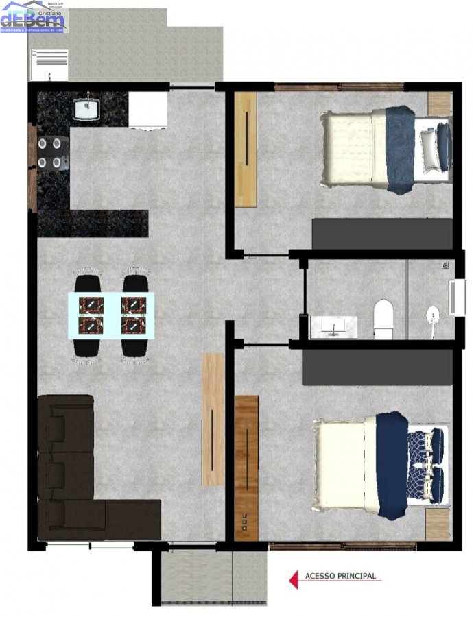 Casa à venda com 2 quartos, 16m² - Foto 5