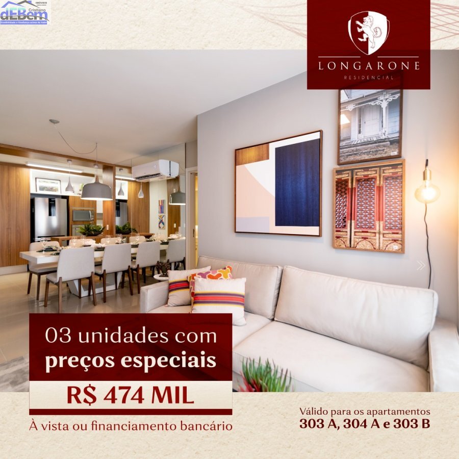 Apartamento à venda com 3 quartos, 88m² - Foto 3
