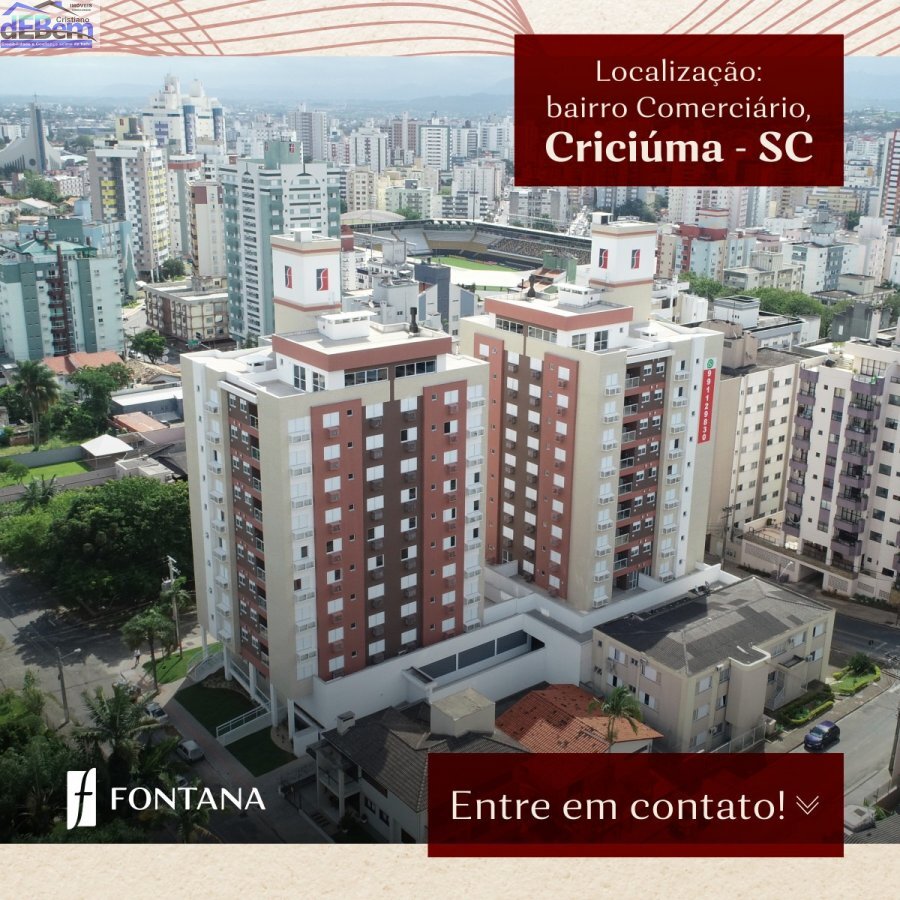 Apartamento à venda com 3 quartos, 88m² - Foto 1