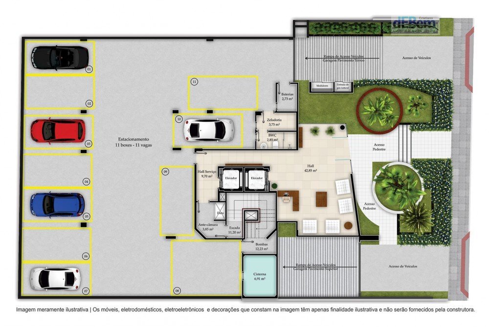 Apartamento à venda com 3 quartos, 215m² - Foto 8