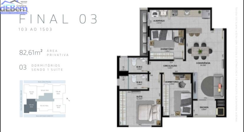 Apartamento à venda com 2 quartos, 75m² - Foto 16