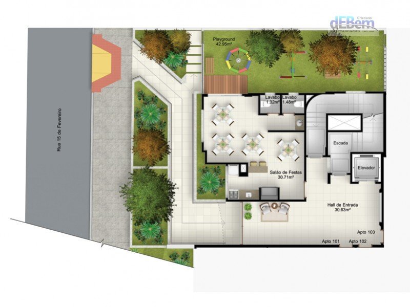 Apartamento à venda com 2 quartos, 69m² - Foto 4