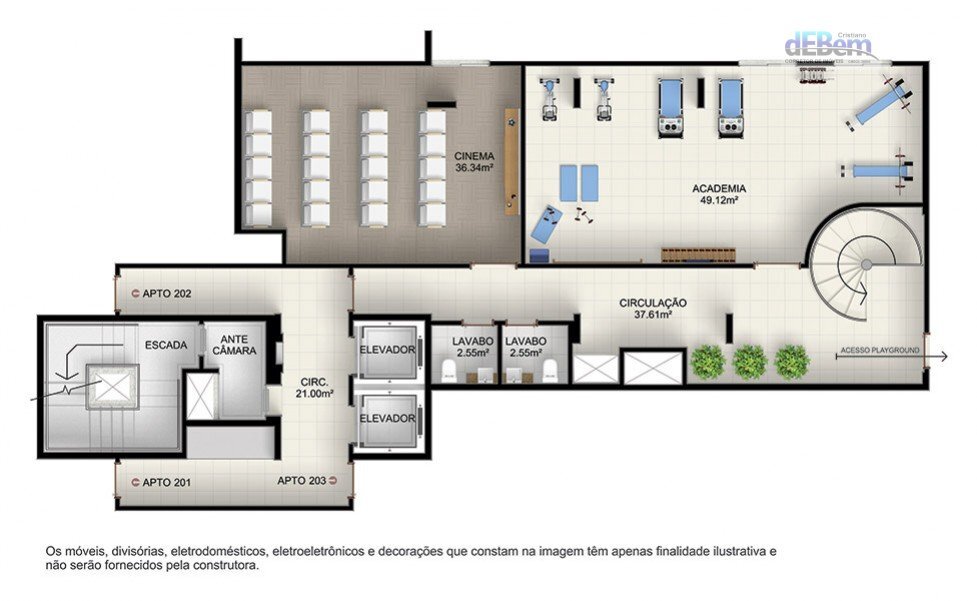 Apartamento à venda com 3 quartos, 171m² - Foto 14