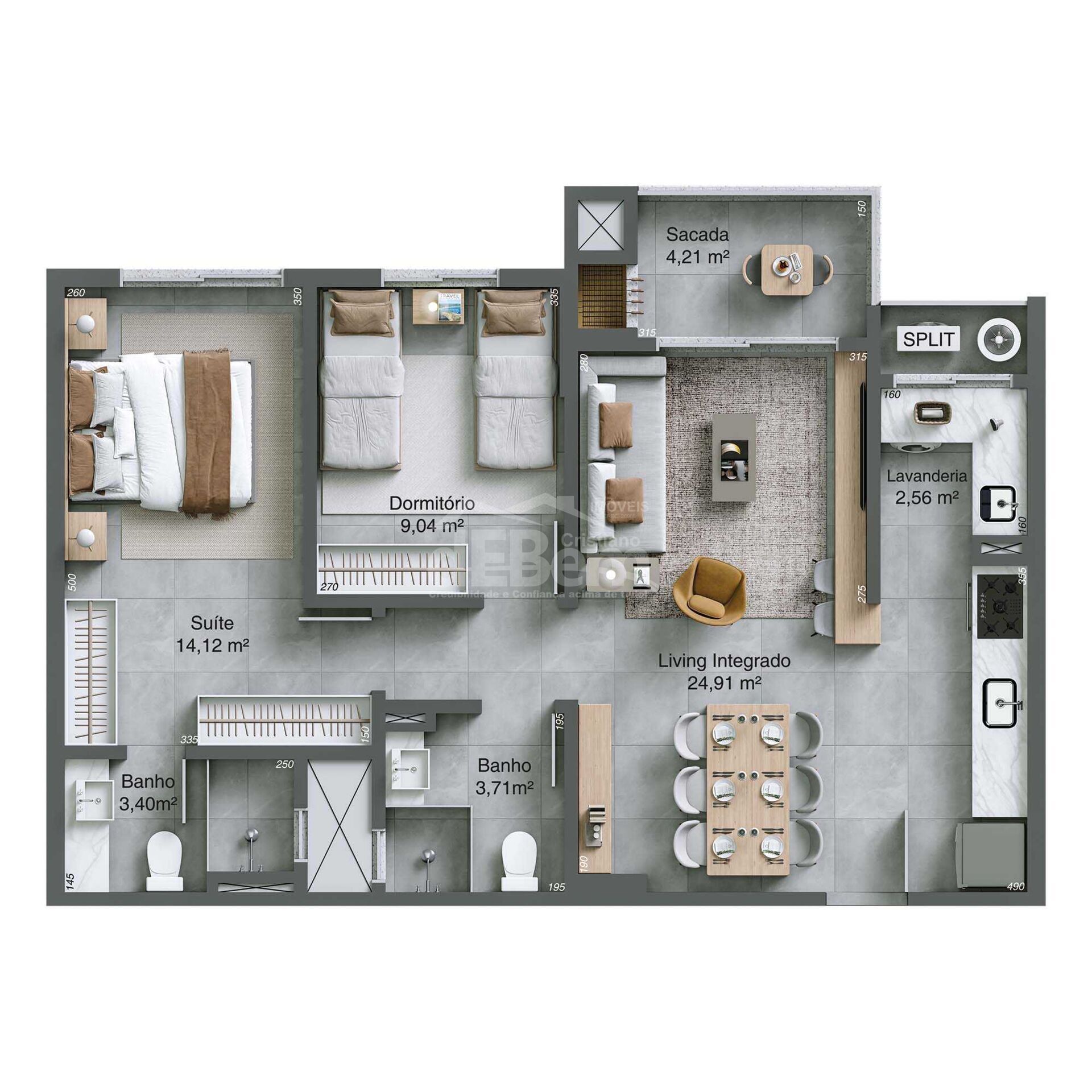 Apartamento à venda com 2 quartos, 7654m² - Foto 13