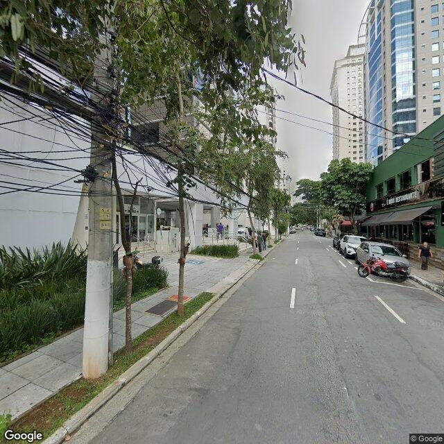 Imagem estática do "Street View" da localização