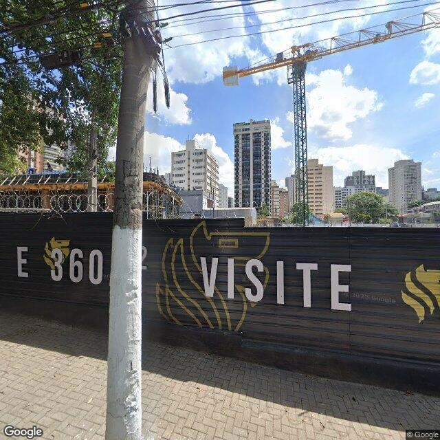 Imagem estática do "Street View" da localização