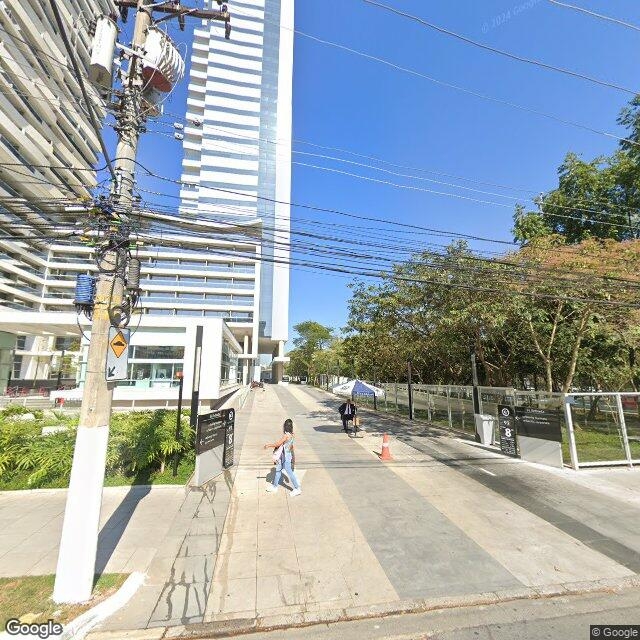 Imagem estática do "Street View" da localização