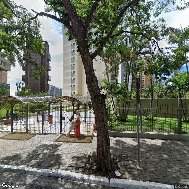 Imagem estática do "Street View" da localização