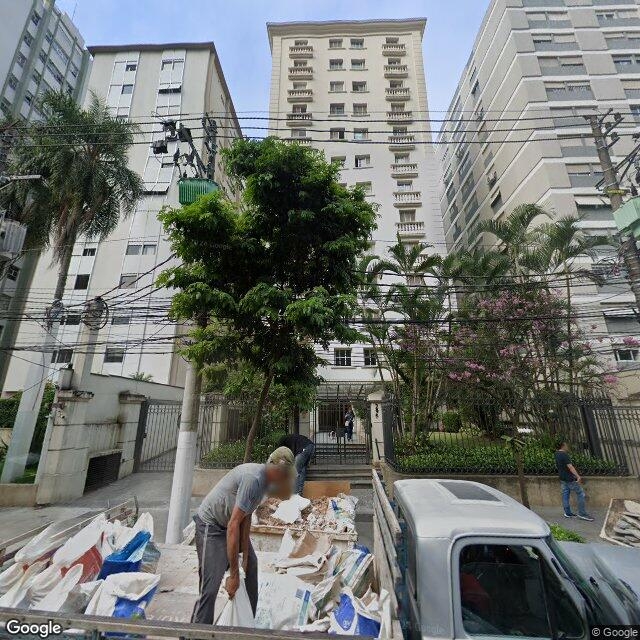 Imagem estática do "Street View" da localização