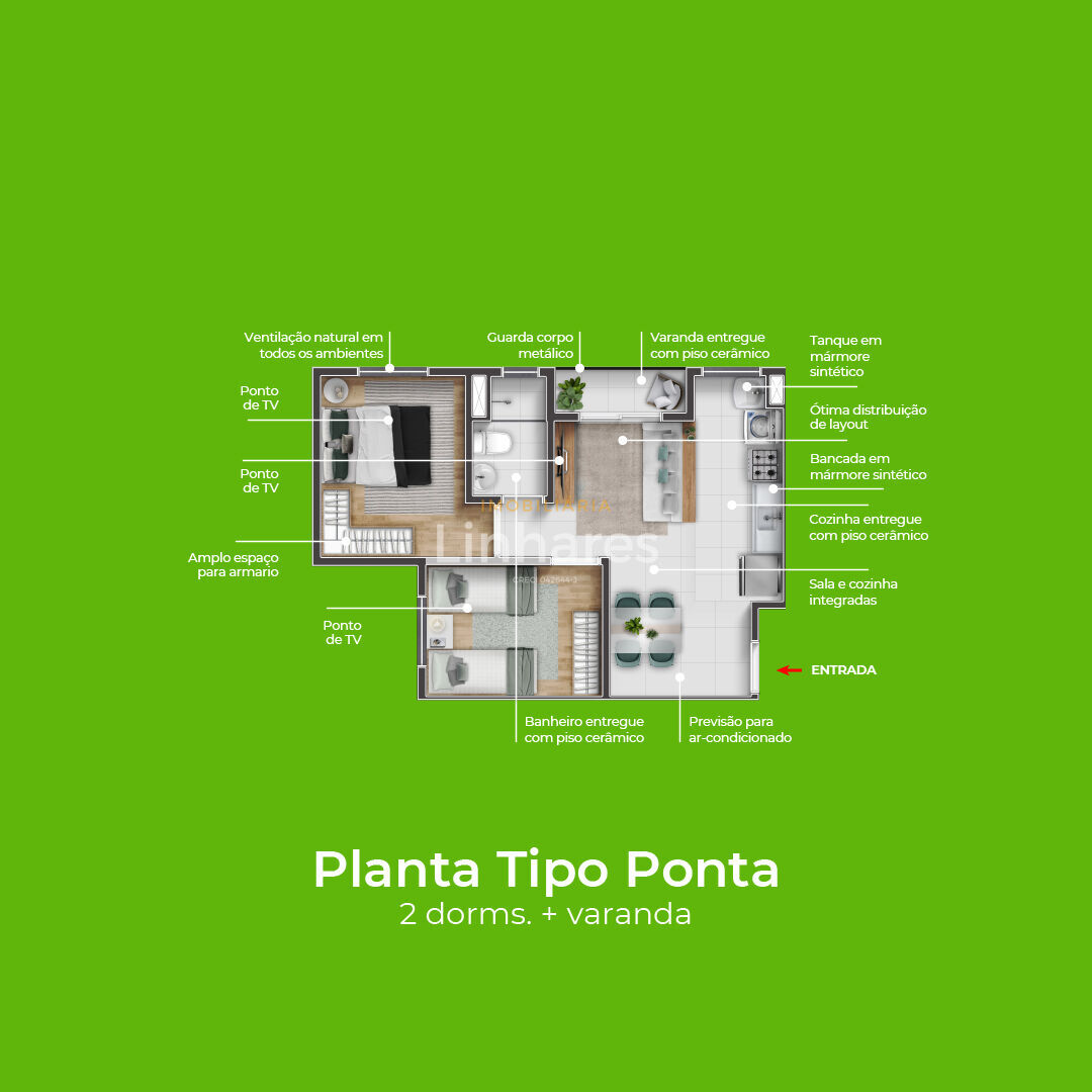 Apartamento, 2 quartos, 41 m² - Foto 9