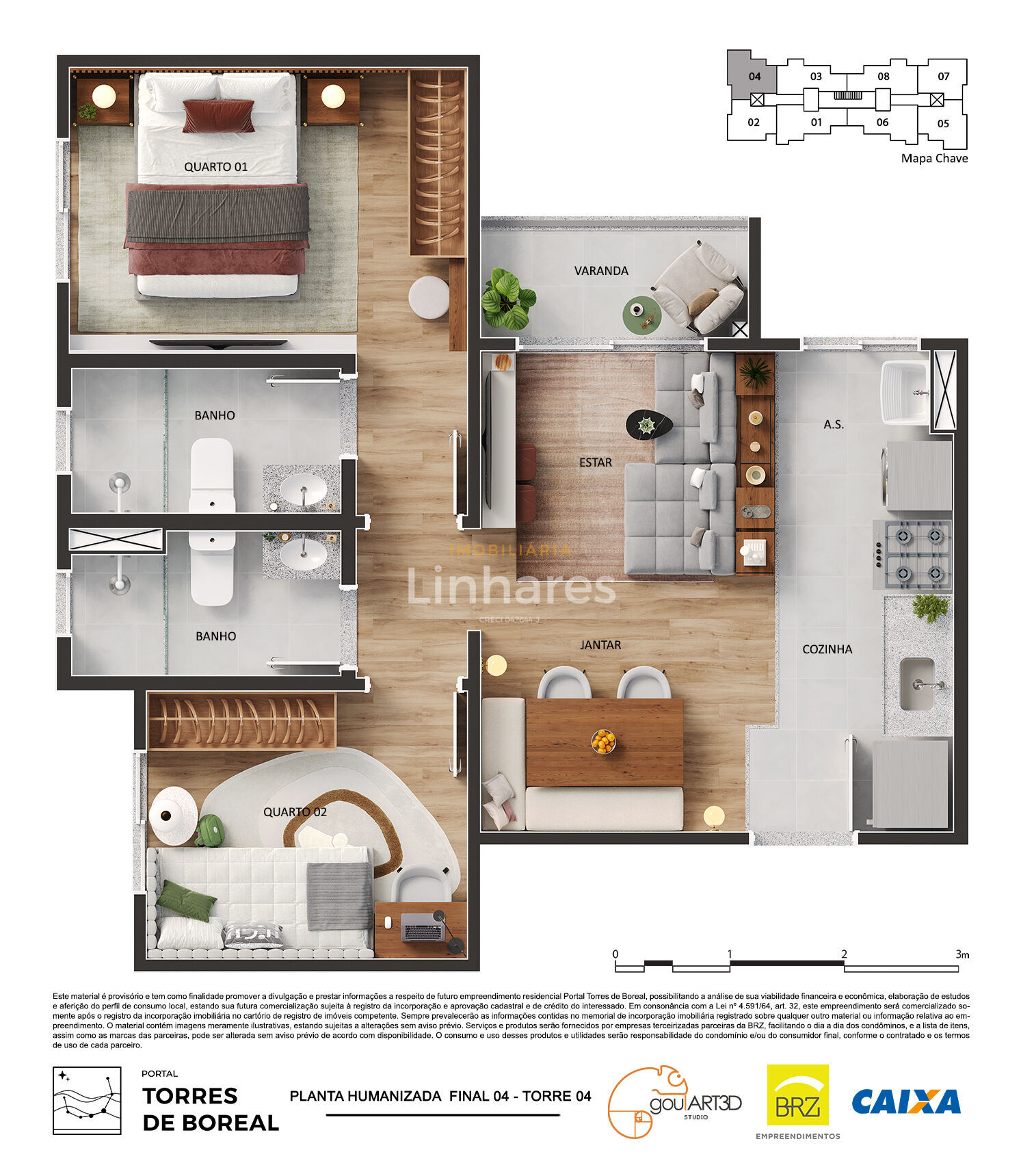 Apartamento, 2 quartos, 41 m² - Foto 6