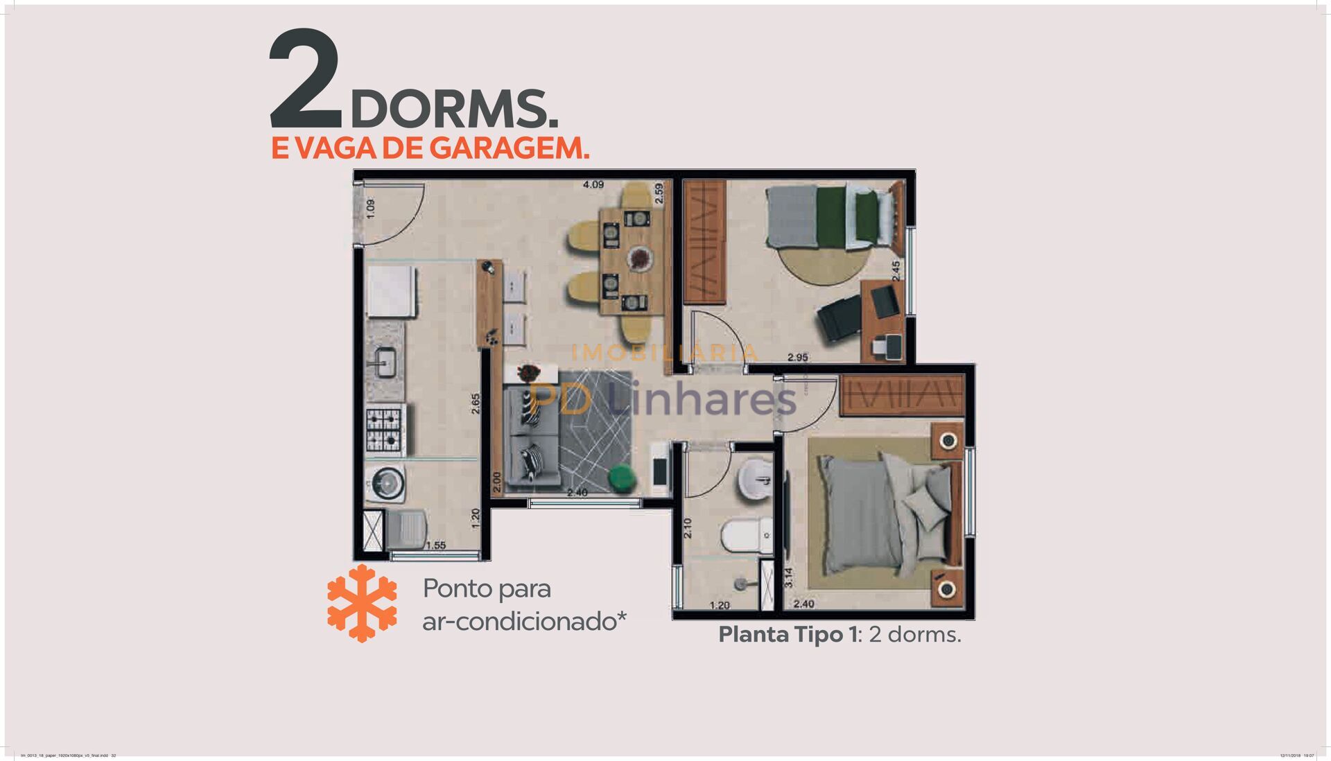 Apartamento à venda com 2 quartos, 40m² - Foto 13