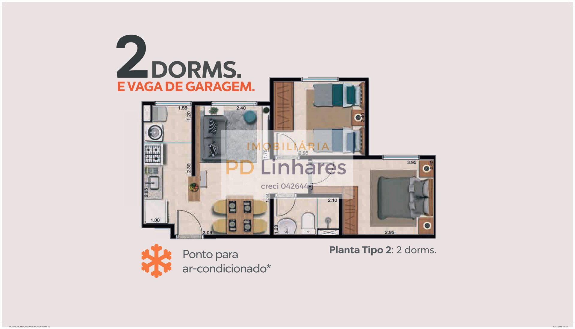 Apartamento à venda com 2 quartos, 40m² - Foto 14