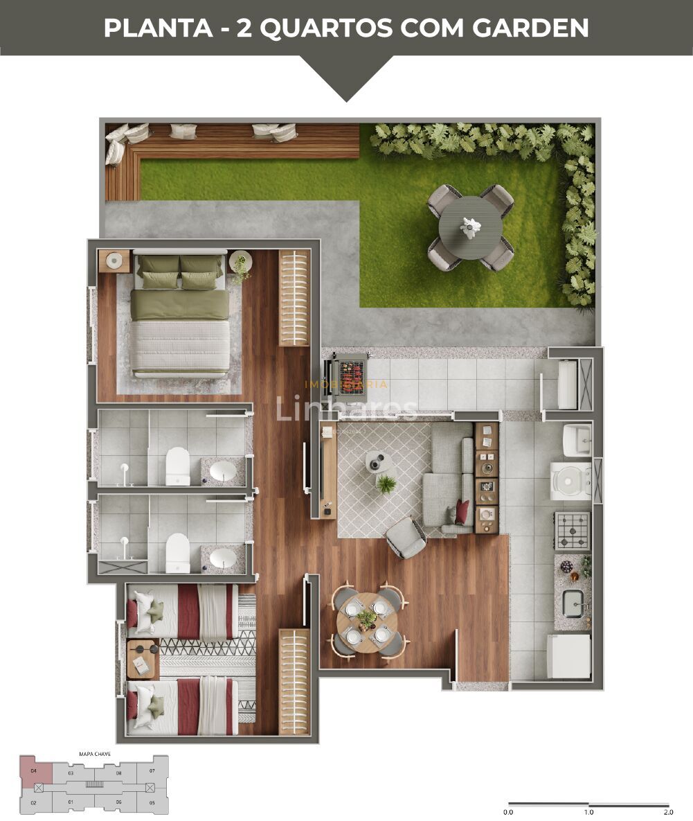 Apartamento, 2 quartos, 51 m² - Foto 19