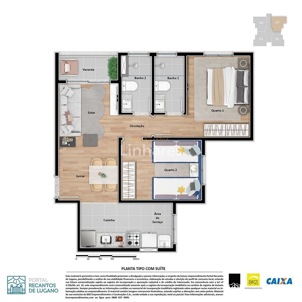 Apartamento, 2 quartos, 47 m² - Foto 17