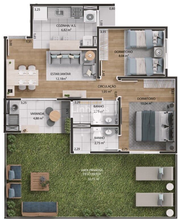 Apartamento à venda com 2 quartos, 55m² - Foto 17